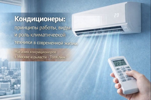 Кондиционеры: принципы работы, виды и роль климатической техники в современной жизни